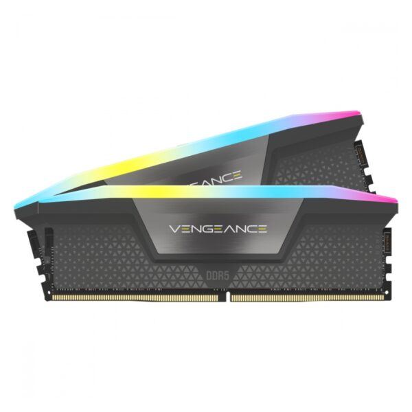 MEMORIA DIMM DDR5 CORSAIR (CMH32GX5M2B5600Z36K) 32GB (2X16GB) 5600MHZ VENGEANCE RGB AMD EXPO - Imagen 2