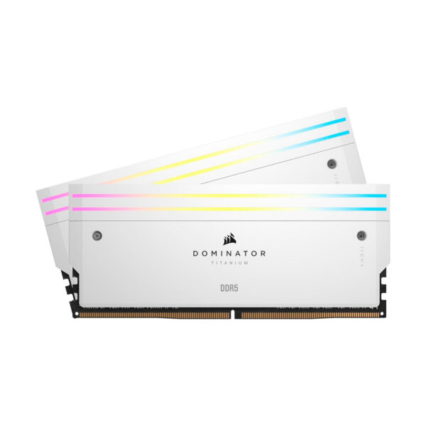 MEMORIA DIMM DDR5 CORSAIR (CMP32GX5M2X7000C34W) 32GB 7000MHZ (2X16GB) DOMINATOR TITANIUM,BLANCO