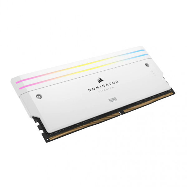 MEMORIA DIMM DDR5 CORSAIR (CMP32GX5M2X7200C34W) 32GB (2X16GB) 7200MHZ DOMINATOR TITANIUM BLANCO CL34 - Imagen 3