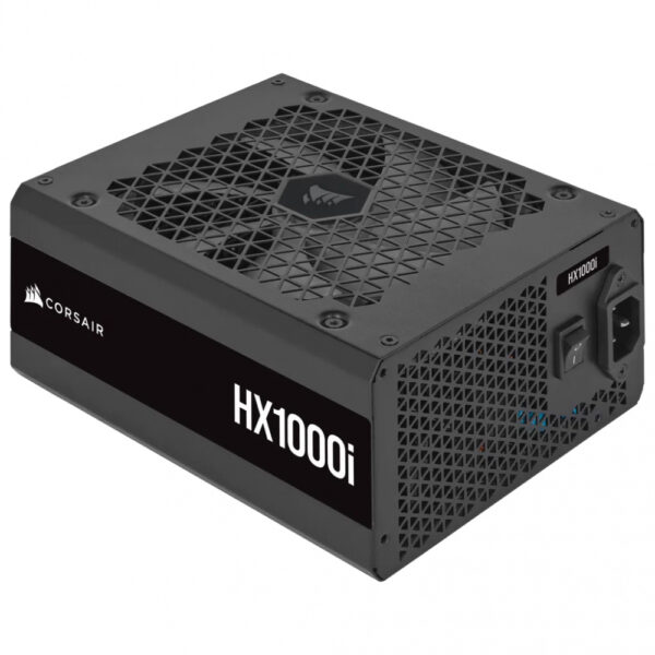 FUENTE DE PODER CORSAIR (CP-9020259-NA) HX1000I,1000W,FULL MODULAR,80 PLUS PLATINUM,NEGRO - Imagen 3