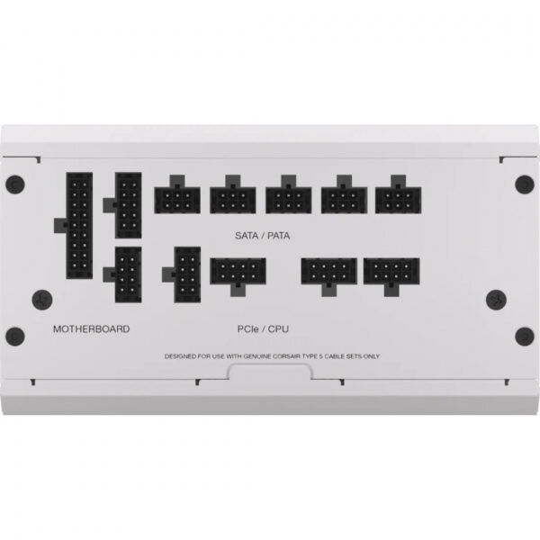 FUENTE DE PODER CORSAIR (CP-9020274-NA) RM850X SHIFT,850W,FULL MODULAR,80 PLUS GOLD,BLANCO - Imagen 4