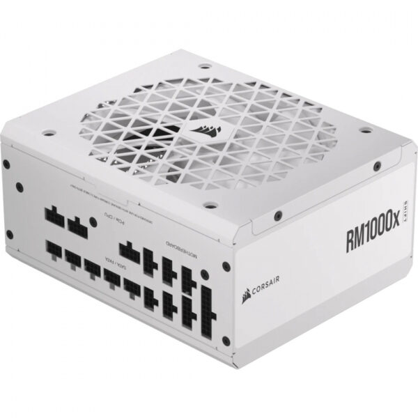 FUENTE DE PODER CORSAIR (CP-9020275-NA) RM1000X SHIFT,1000W,FULL MODULAR,80 PLUS GOLD,BLANCO - Imagen 2