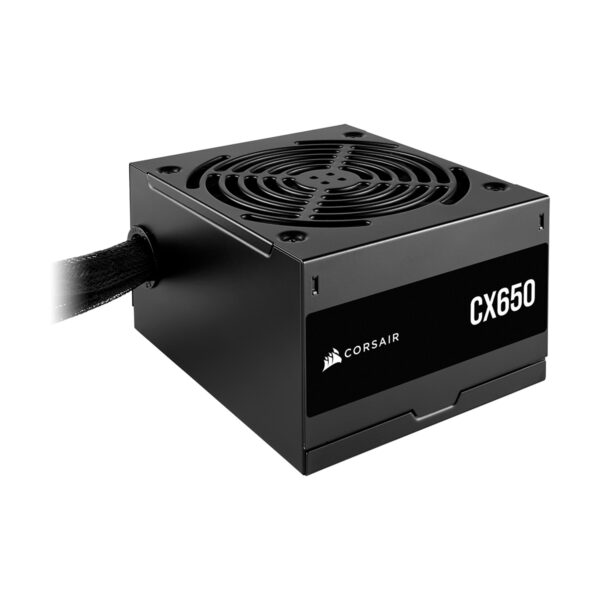 FUENTE DE PODER CORSAIR (CP-9020278-NA) CX650,650W,80 PLUS BRONZE,3 SATA,2 PCIE,VENT 120MM,NEGRO - Imagen 2