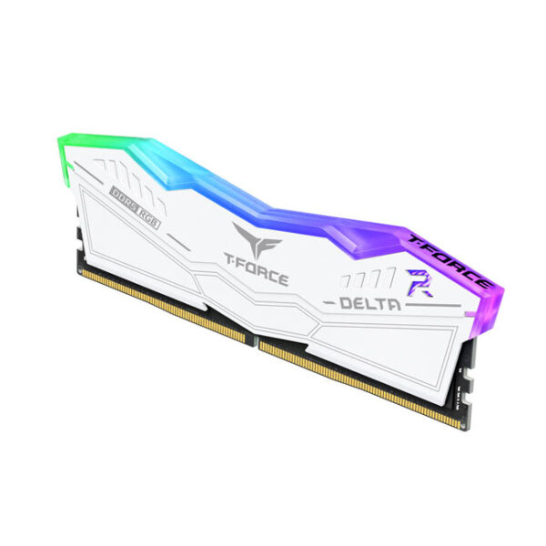 MEMORIA DIMM DDR5 TEAMGROUP (FF4D532G7200HC34ADC01) T-FORCE DELTA, 32GB (2X16GB) 7200MHZ, RGB, WT - Imagen 3