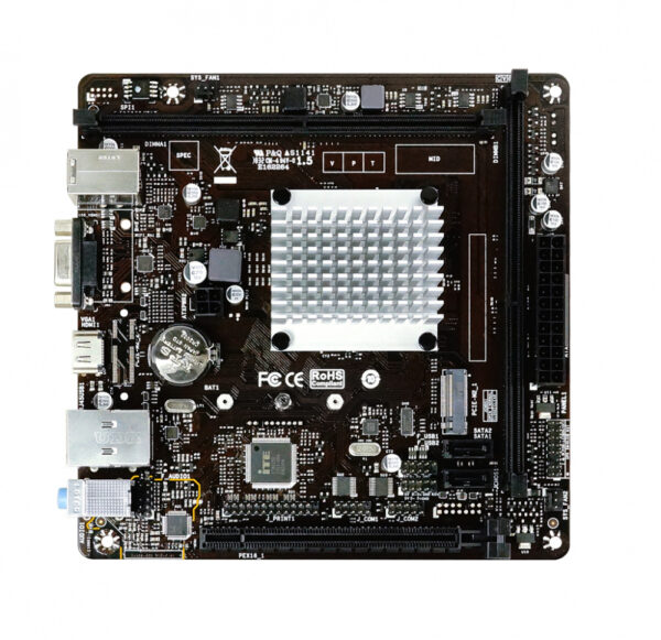 MOTHERBOARD BIOSTAR (J4125NHU) CELERON J4125, DDR4 X2 8GB, USB 3.1, PCIE 2.0, HDMI, MINI ITX