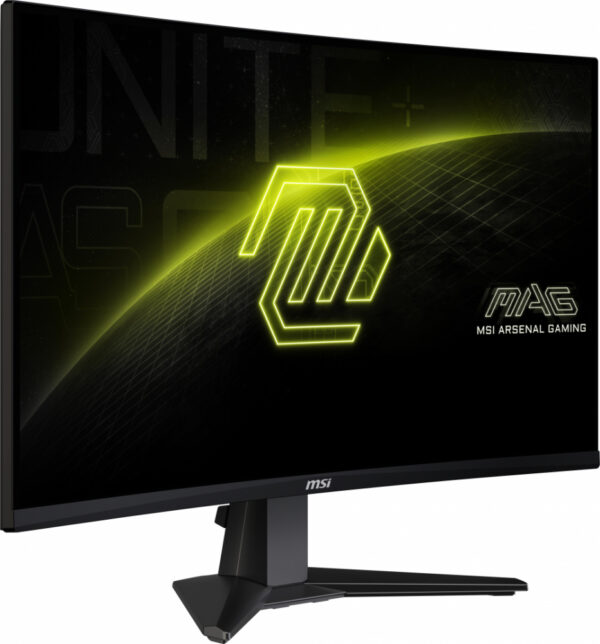 MONITOR LED MSI 27" (MAG 27C6F) 1920X1080 FULL HD, CURVO, 180 HZ, 1MS, 2*HDMI, 1*DP - Imagen 2