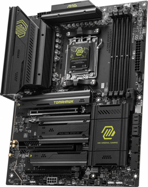 MOTHERBOARD MSI (MAG X870 TOMAHAWK WIFI) SOCKET AM5, 4*DDR5 8400, HDMI, 4*M.2, ATX - Imagen 4