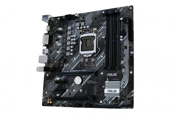 (USADA) Motherboard ASUS Micro ATX PRIME B460M-A R2.0, S-1200, Intel H470, HDMI, 128GB DDR4 - Imagen 2