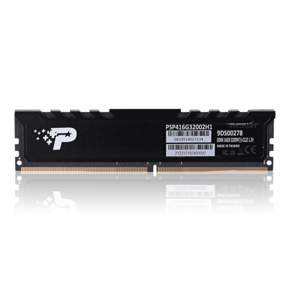 MEMORIA DIMM DDR4 PATRIOT (PSP416G32002H1) SIGNATURE PREMIUM 16 GB (1X16GB) 3200MHZ CL22