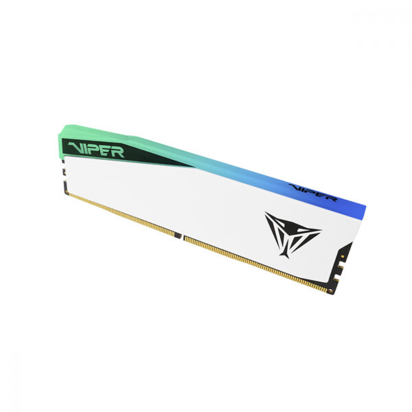 MEMORIA DIMM DDR5 PATRIOT (PVER516G56C38W) VIPER ELITE 5 RGB WHITE 16GB (1X16GB) 5600MHZ CL38 - Imagen 2