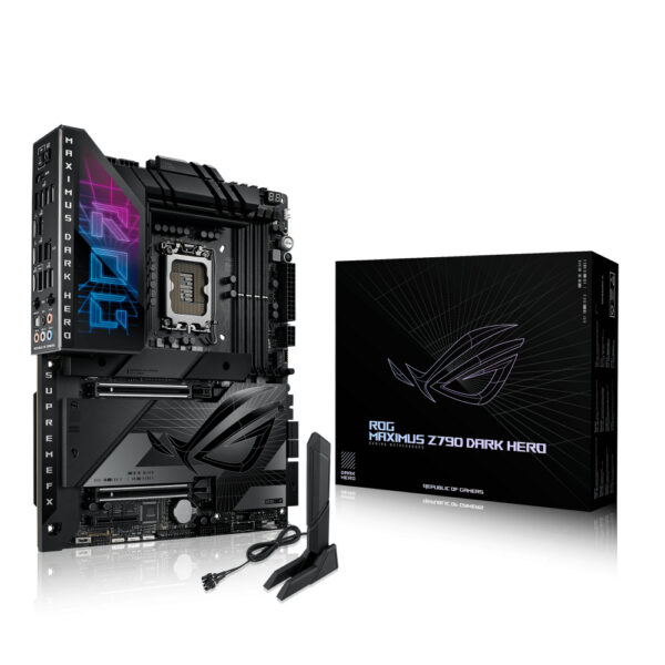 MOTHERBOARD ASUS (ROG MAXIMUS Z790 DARK HERO)SOCKET1700 14A,4*DDR5,HDMI,PCI-E 5.0,WIFI7,ATX
