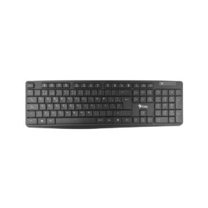 TECLADO INALAMBRICO STYLOS (STPTEC4B) 105 TECLAS, MEMBRANA, USB, CONEXION 2.4GHZ, NEGRO