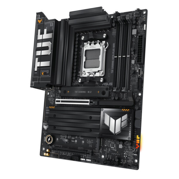 MOTHERBOARD ASUS (TUF GAMING X870-PLUS WIFI)SOCKET AM5,4*DDR5,HDMI,2 USB4,PCI-E 5.0,WIFI7,ATX - Imagen 3