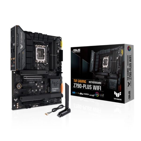MOTHERBOARD ASUS (TUF GAMING Z790-PLUS WIFI)SOCKET 1700 13A,4*DDR5,HDMI,DP,PCI-E 5.0,WIFI6E,ATX - Imagen 4