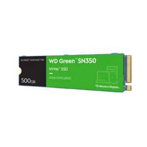 UNIDAD SSD M.2 WD 500GB (WDS500G2G0C) GREEN SN350, PCIE 3.0, NVME, 2280
