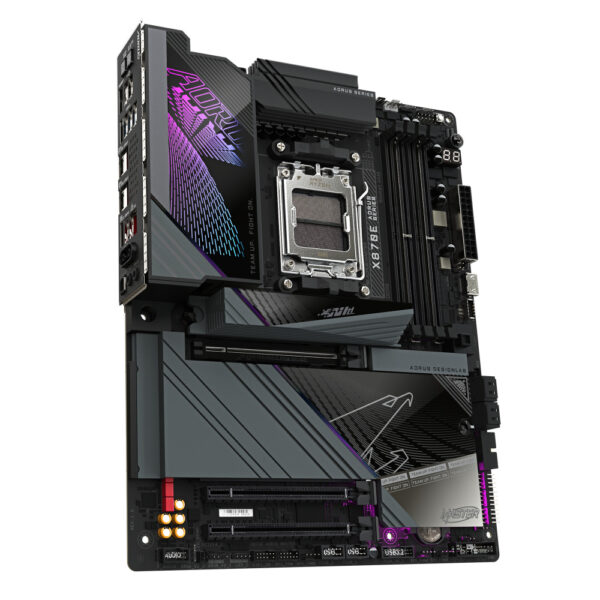 MOTHERBOARD GIGABYTE (X870E AORUS MASTER) SOCKET AM5,4*DDR5 8600MHZ, HDMI, ATX, WIFI7/BT - Imagen 2