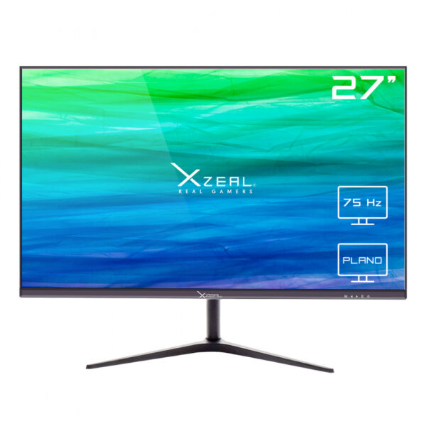 MONITOR LED XZEAL 27" (XSMO277B) XST-590, FHD, 75HZ, 5MS, 1*VGA, 1*HDMI, NEGRO