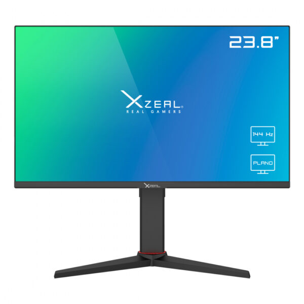 MONITOR IPS XZEAL 23.8"(XZMXZ36B) XZ3016, FHD, 144HZ, 1MS, 2*DP, 1*HDMI, 1*3.5MM, NEGRO - Imagen 2