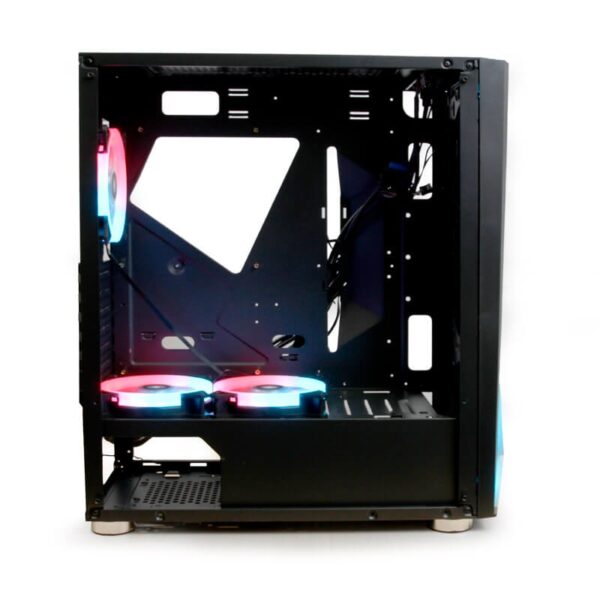GABINETE YEYIAN (YGA-68809) ARMAGEDDON 2200, ATX, RGB, CRISTAL TEMPLADO, SIN FUENTE, NEGRO - Imagen 2