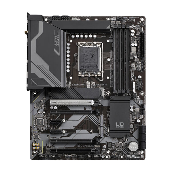 MOTHERBOARD GIGABYTE (Z790 UD AC) SOCKET 1700, 4*DDR5 7600, HDMI, DP, ATX, WIFI/ BT - Imagen 2
