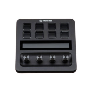 TECLADO P/STREAMING ELGATO (10GBD9901) STREAM DECK +,8 TECLAS,AJUSTE DE NIVELES,PANTALLA TACTIL,NEGR