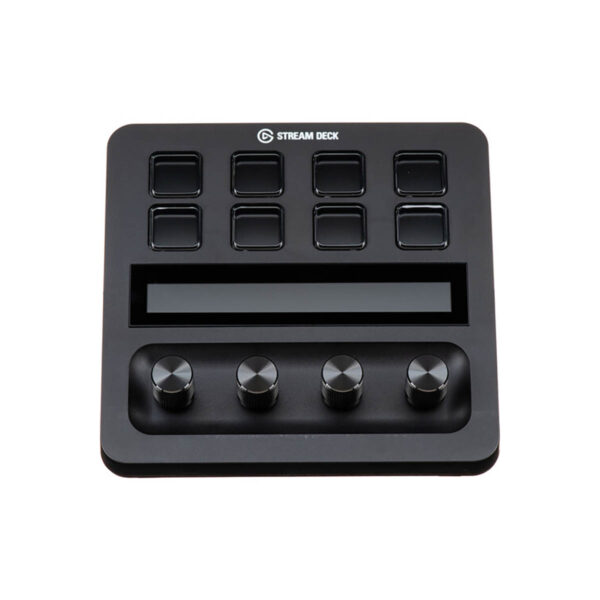 TECLADO P/STREAMING ELGATO (10GBD9901) STREAM DECK +,8 TECLAS,AJUSTE DE NIVELES,PANTALLA TACTIL,NEGR