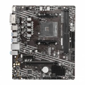 MOTHERBOARD MSI (A520M-A PRO) SOCKET AM4, 2*DDR4 4400, HDMI,DVI-D, M-ATX