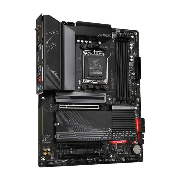 MOTHERBOARD GIGABYTE (B650 AORUS ELITE AX) SOCKET AM5,4*DDR5 8000, HDMI, DP, ATX, WIFI/BT - Imagen 4