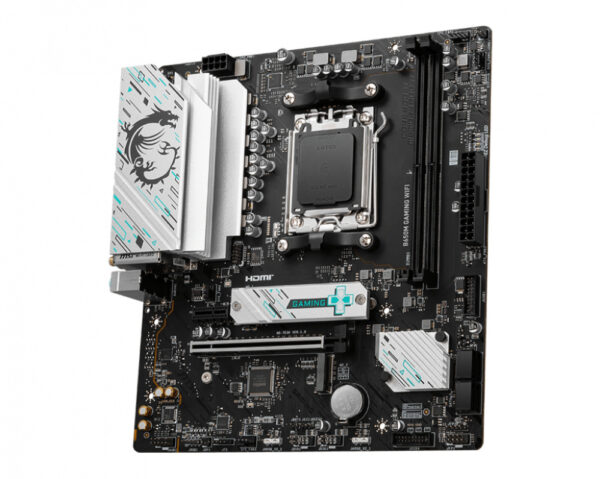 MOTHERBOARD MSI (B650M GAMING WIFI) SOCKET AM5, 2*DDR5 7800, 1*HDMI, 1*DP, 2*M.2, MICRO ATX - Imagen 3