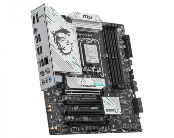 MOTHERBOARD MSI (B860M GAMING PLUS WIFI) SOCKET 1851, 4*DDR5 8800 MHZ, HDMI, DP, 3*M.2, MICRO ATX - Imagen 4