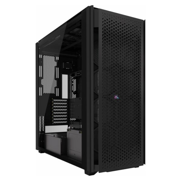 GABINETE CORSAIR (CC-9011273-WW) ICUE LINK 9000 AIRFLOW,CRISTAL TEMP,SUPER TORRE,SIN FUENTE,NEGRO