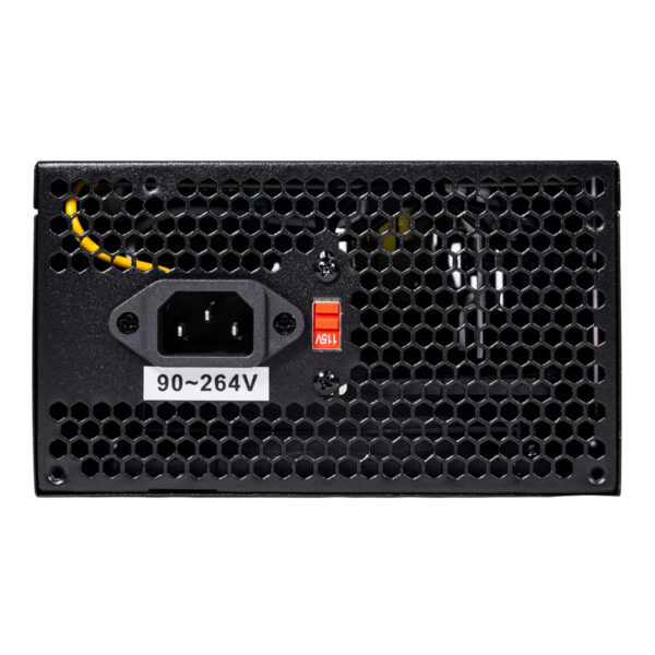 FUENTE DE PODER EVOTEC (EV-600) 600W,24 PINES,2 SATA, FLOPPY, MOLEX, PAQUETE INDIVIDUAL - Imagen 5