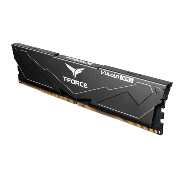 MEMORIA DIMM DDR5 TEAMGROUP (FLBD516G5600HC40BDC01) VULCAN, 16GB (2X8GB), 5600MHZ, BLACK, CL40 - Imagen 3