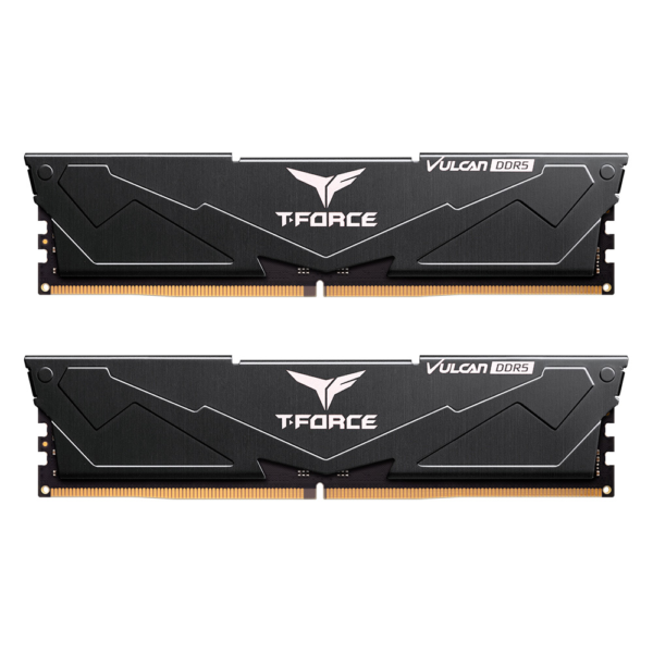 MEMORIA DIMM DDR5 TEAMGROUP (FLBD516G5600HC40BDC01) VULCAN, 16GB (2X8GB), 5600MHZ, BLACK, CL40