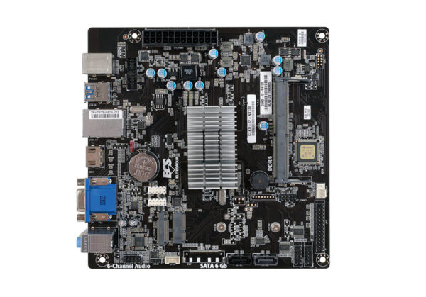 MOTHERBOARD ECS (GLKD-I2-N4020) C/INTEL N4020,1*DD4 2400,VGA,HDMI,DP,MINI ITX