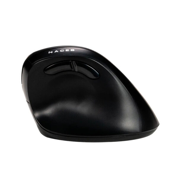 MOUSE INALAMBRICO NACEB (NA-0130) VERTICAL, USB, BLUETOOTH, 1600DPI, 5*BOTONES+RUEDA, NEGRO - Imagen 7