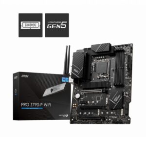MOTHERBOARD MSI (PRO Z790-P WIFI)SOCKET 1700,4*DDR5 5333,HDMI,DP,4*M.2,ATX