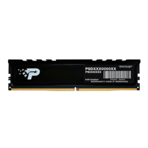 MEMORIA DIMM DDR5 PATRIOT (PSP58G480041H1) SIGNATURE PREMIUM 8GB (1X8GB) 4800MHZ CL40 (W/HS)
