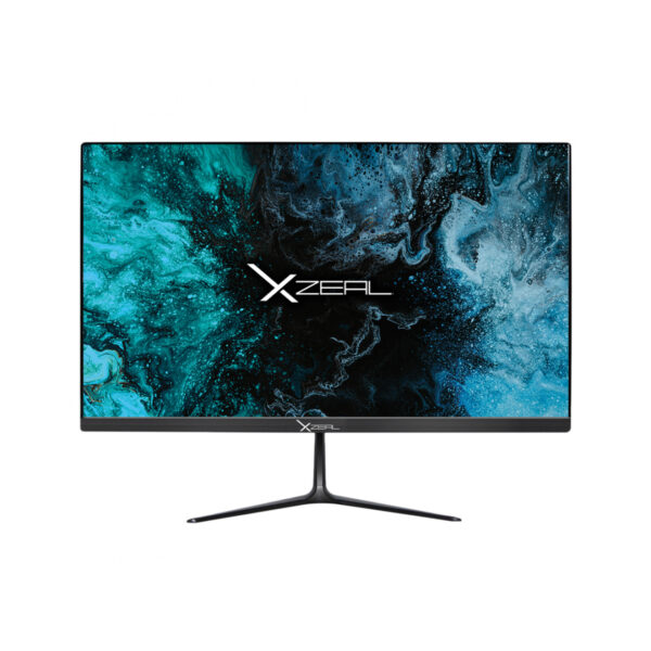MONITOR LED XZEAL 23.8" (XSPMG04B) 1920*1080 FULL HD, PLANO, 75HZ, 5MS, VGA, HDMI, NEGRO