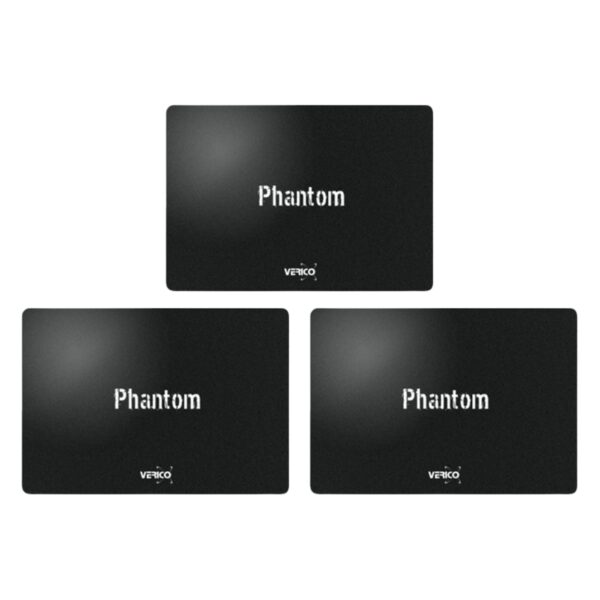 Kit de 3 piezas UNIDAD SSD 2.5" VERICO 240GB (1SSOP-SSBKJ3-NN) PHANTOM, SATA3, 7MM, 3D NAND