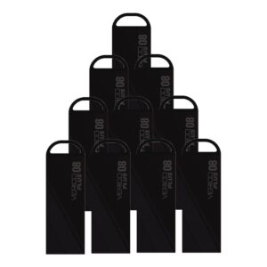 KIT DE 10 MEMORIAS USB VERICO (1UDOV-RCSY83-NN) 8GB PLUS METALICA VR25 SHINNY