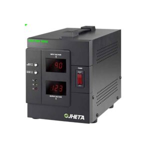 REGULADOR DE VOLTAJE JHETA (822302-00) AVR PRO3000VA,1600W,LED,4 CONTACTOS