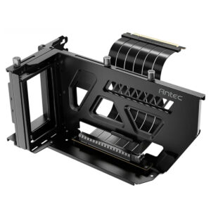 SOPORTE P/ TARJETA DE VIDEO ANTEC (AT-ARCVB-BK190-PCIE4-RTX40) SHIFT VERTICAL,C/RISER PCIE 4.0,NEGRO