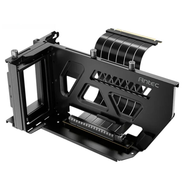 SOPORTE P/ TARJETA DE VIDEO ANTEC (AT-ARCVB-BK190-PCIE4-RTX40) SHIFT VERTICAL,C/RISER PCIE 4.0,NEGRO
