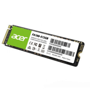 UNIDAD SSD M.2 ACER 512GB (BL.9BWWA.119) FA100, PCIE GEN3X4, 2280, 3300MB/S