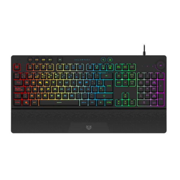 KIT TECLADO Y MOUSE ALAMBRICO BALAM RUSH (BR-936903) SQUAD MASTER PRO KTM777,113 TECL,12800 DPI,NEGR - Imagen 2