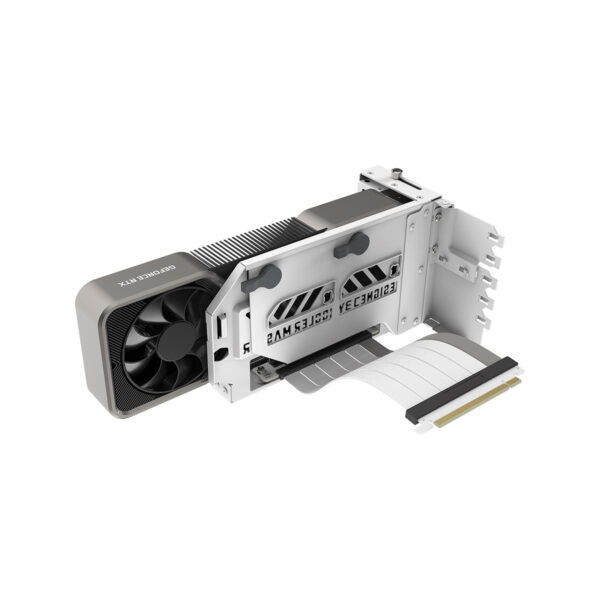 KIT SOPORTE P/GFX COOLER MASTER (MCA-U000R-WFVK03)VERTICAL GPU HOLDER KIT V3 BLANCO,INC.CABLE PCIE-4 - Imagen 5