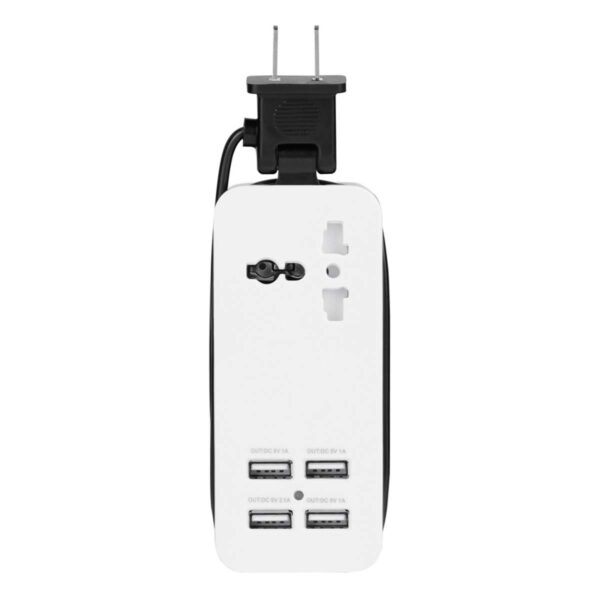 ADAPTADOR CONTACTO NACEB (NA-0705) MULTIPUERTOS,USB*4,SOCKET,1500 W - Imagen 3