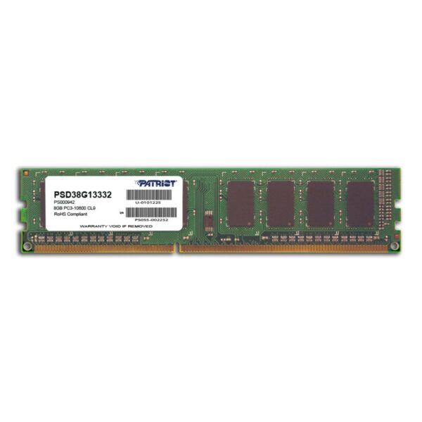 MEMORIA DIMM DDR3 PATRIOT (PSD38G13332) SIGNATURE 8GB 1333MHZ,CL9