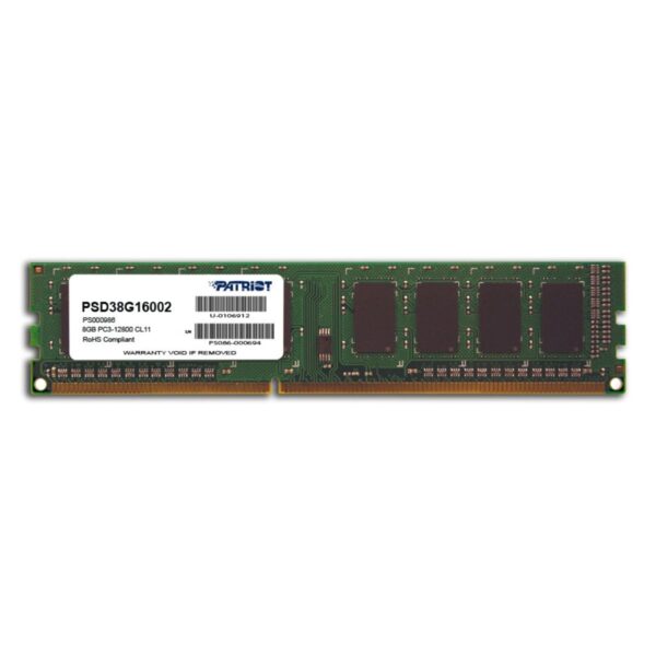 MEMORIA DIMM DDR3 PATRIOT (PSD38G16002) SIGNATURE 8GB 1600MHZ,CL11